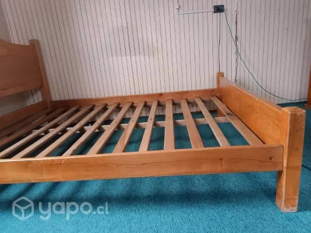 <p>Cama de rauli</p>