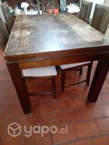 <p>Mesa de comedor con 6 sillas usado</p>