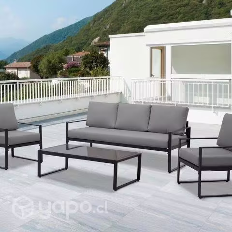 <p>Juego de living terraza 4 piezas</p>