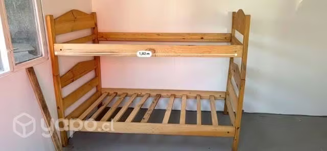 <p>Literas y camas de 1 plaza</p>