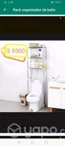 <p>Organizador de baño</p>