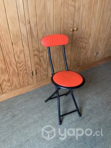 <p>Sillas plegables</p>