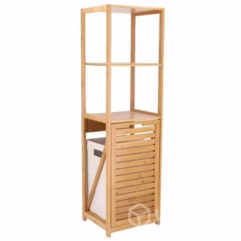 <p>Mueble de Madera Bambú con Cajón Abatible 130x37,5</p>