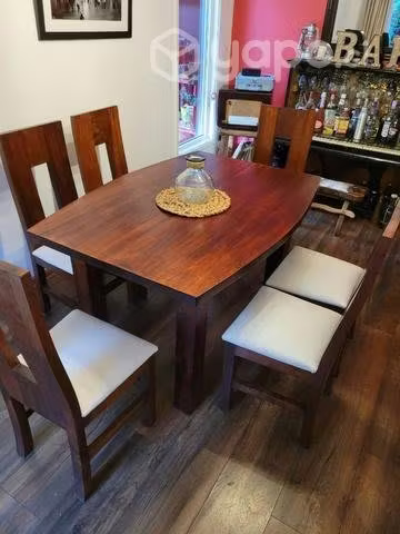 <p>Set 6 sillas comedor raulí</p>