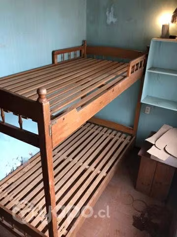 <p>Camarote de madera 1 plaza</p>