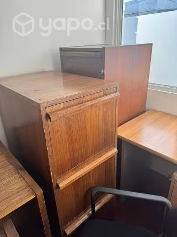 <p>2 cardex archivadores de madera</p>