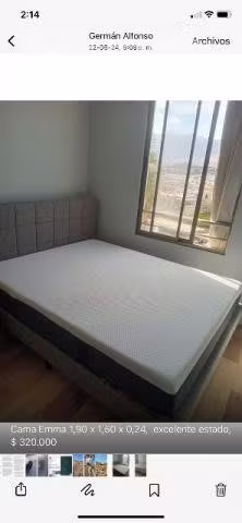 <p>Cama de 2 plazas completa</p>