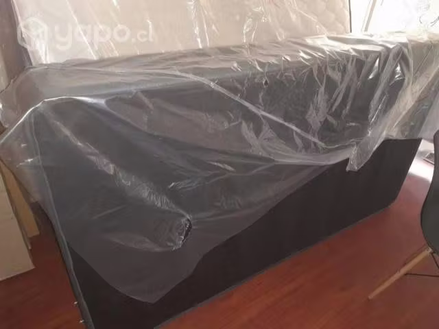 <p>60 Mil Cama americana 1 ¹/² plaza semi nueva</p>