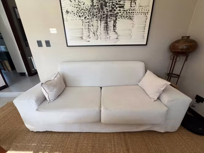 <p>Sillon Lino Crudo 2 cuerpos</p>