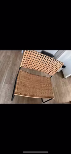 <p>Sitiales de mimbre</p>