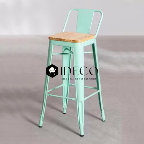 <p>TABURETE TOLIX DE ACERO CON ASIENTO DE MADERA</p>