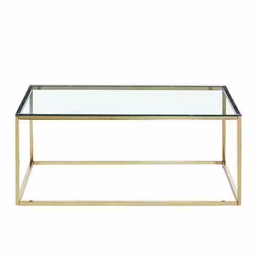 <p>Mesa De Centro Favatex Bali Rectangular Oro</p>