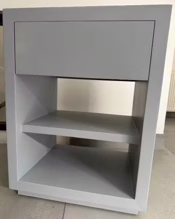 <p>Velador Amelia Gris oscuro. Tienda Amoble</p>