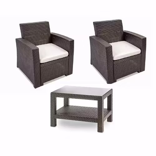 <p>Set Balcón Tavarua Marrón Moro.</p>