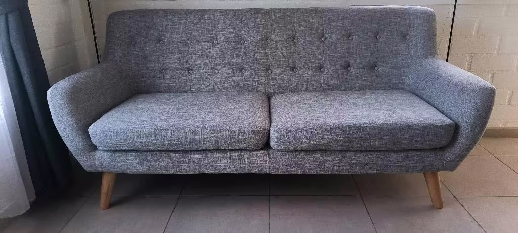 <p>Sofa 3 Cuerpos Gris</p>