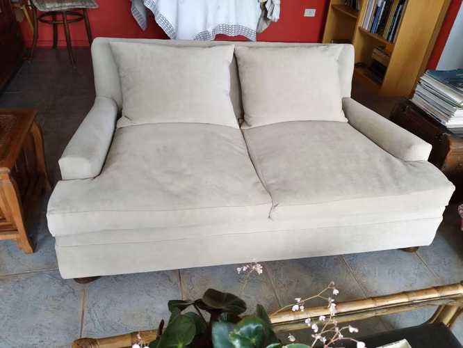 <p>Cómodo sofá de estilo clásico-moderno</p>