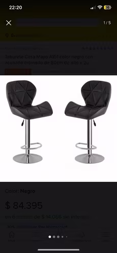 <p>Silla Taburete</p>