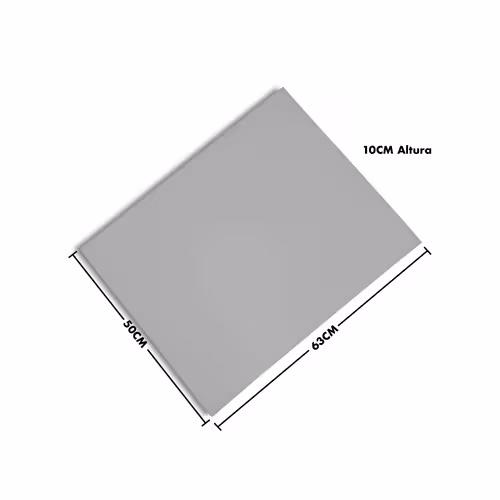 <p>Espuma de Poliuretano Densidad24  50cmx63cmx10cm</p>