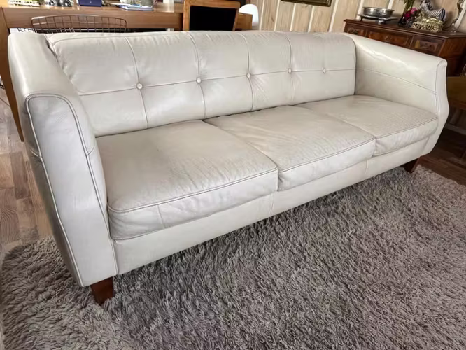 <p>Sofá 3 Cuerpos / Cuero / Natuzzi</p>