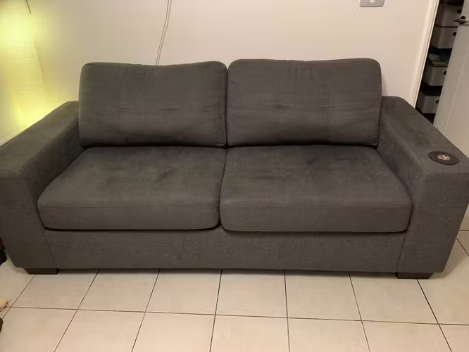 <p>Sofa Cama Rosen Dream Tela Charcoal</p>