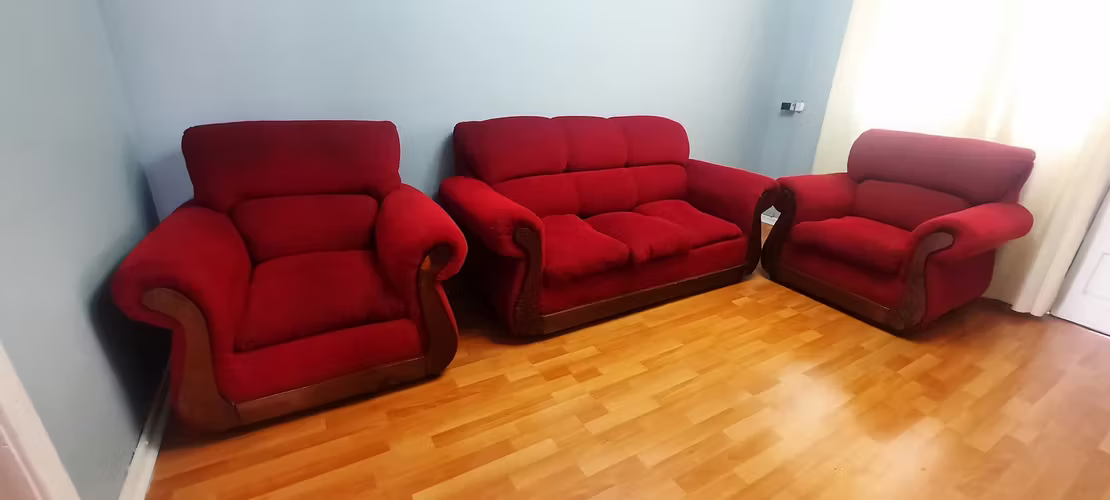 <p>Juego Living 3 piezas</p>