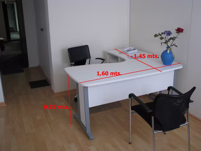 <p>Mueble escritorio cajonera blanco</p>