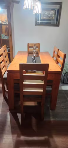 <p>comedor rustico</p>