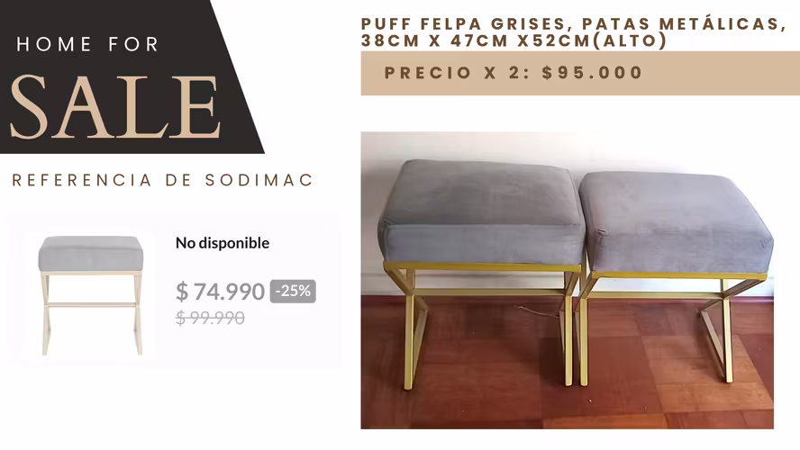 <p>PUFF FELPA SET, GRIS</p>