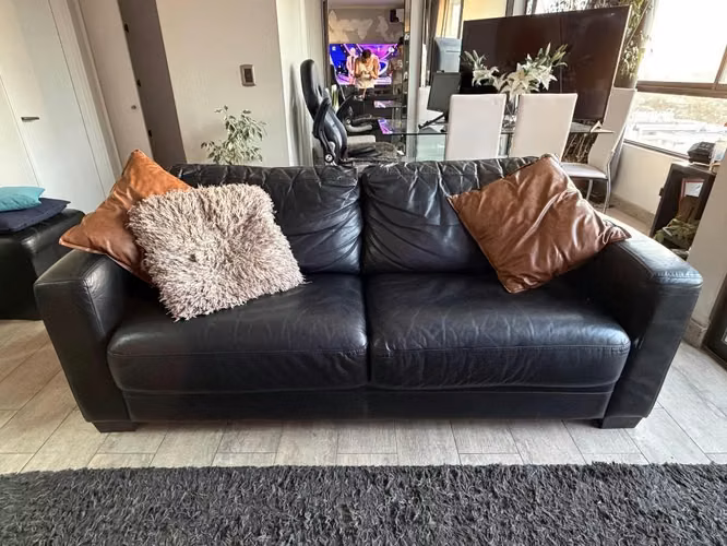 <p>Sofá cama cuero</p>