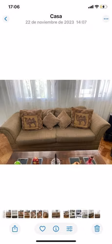<p>Sofá 3 cuerpos marca Ashley</p>