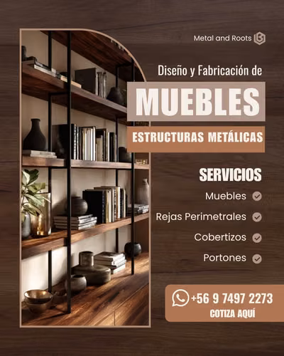 <p>Muebles y Estructuras Metálicas</p>