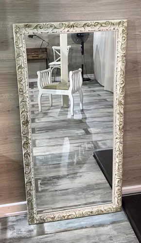 <p>Espejo madera vintage</p>