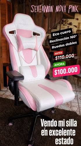 <p>Silla Gamer Sevenwin Nova Pink</p>