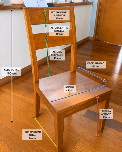 <p>Silla Comedor Crate and Barrel</p>