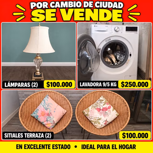 <p>En venta Muebles varios (CONVERSABLE)</p>